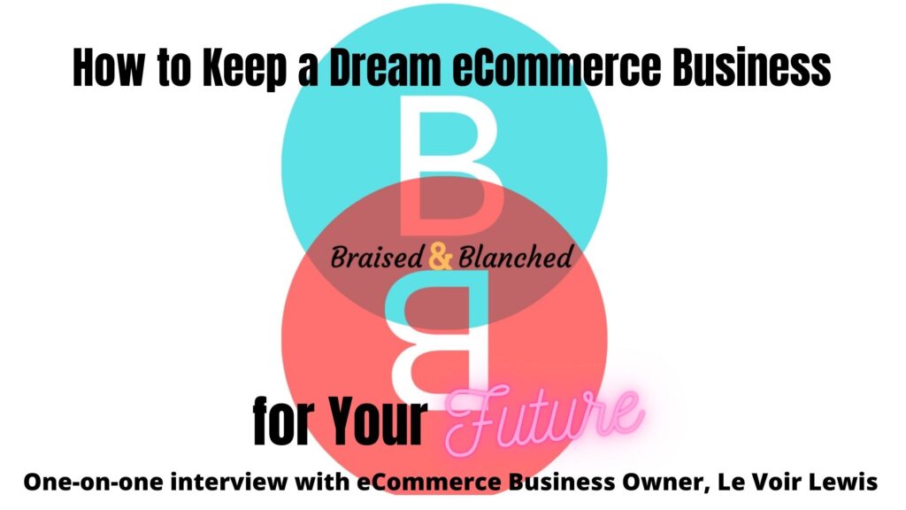 How to Keep a Dream eCommerce Business Braised and Blanched for Your Future Blog Banner posted.