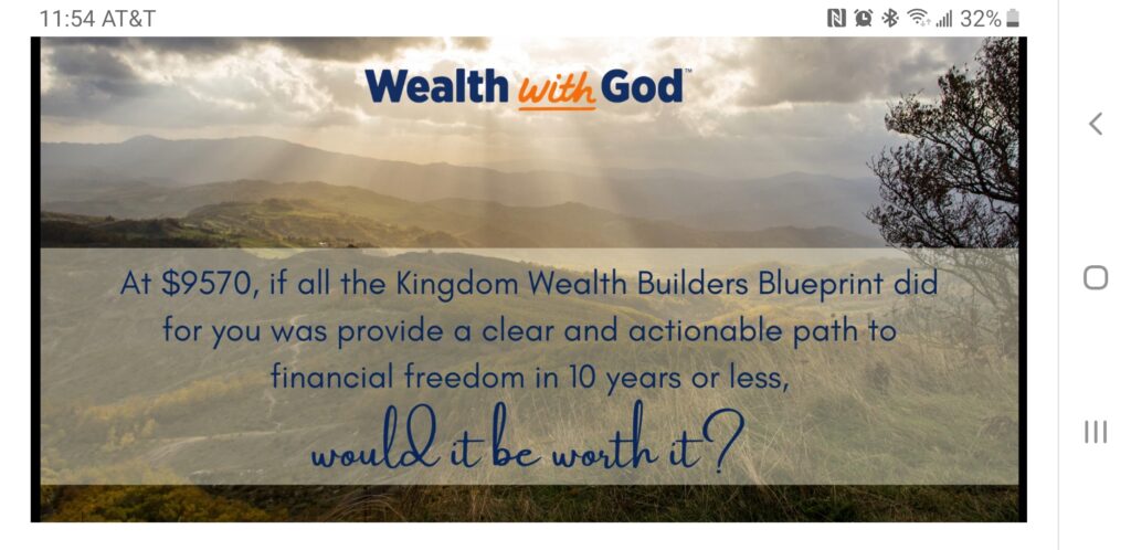 Pastor Jim Baker's powerful question that builds on his value prop with specifics. 